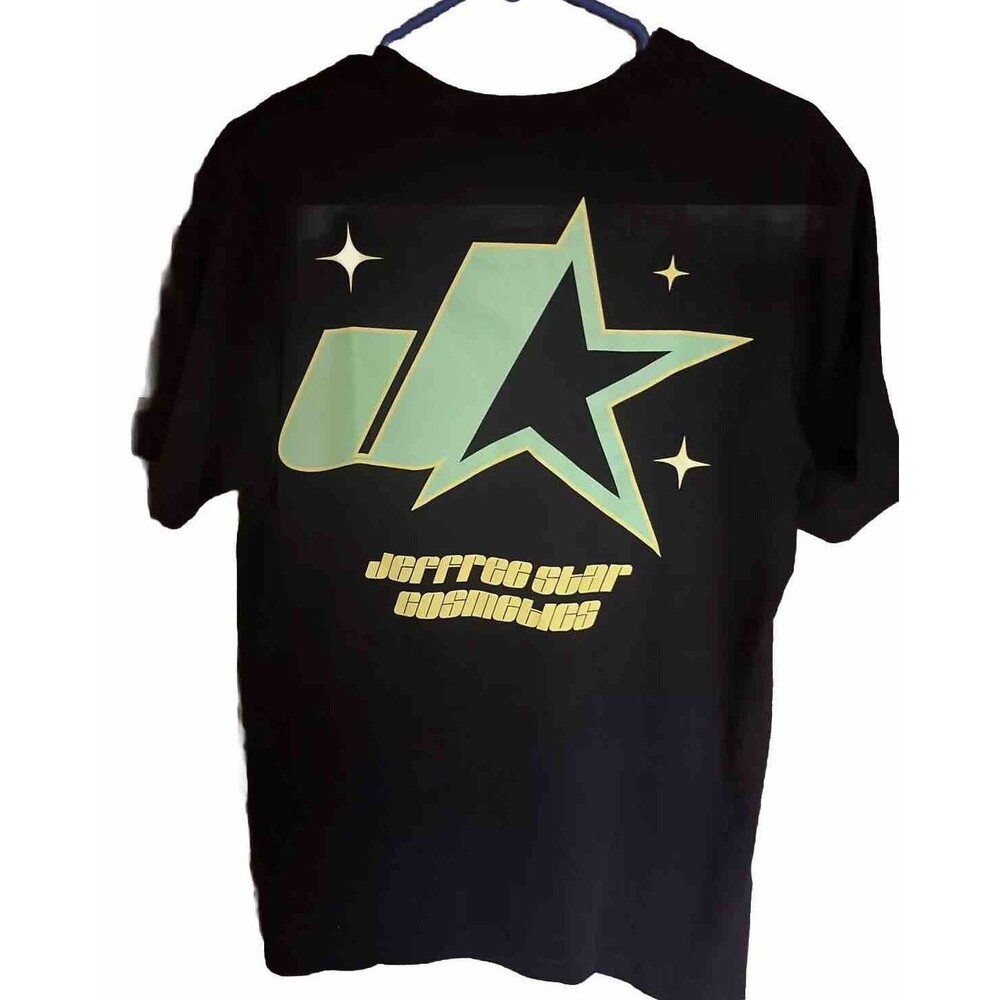 Jeffree Star Cosmetics Spring 2021 Black T-shirt Large Unisex Retro